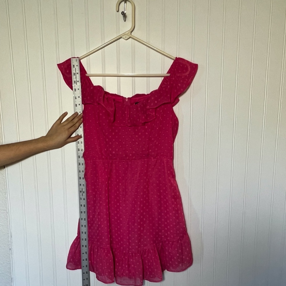 B. Smart Dress Hot Pink Ruffle Size 3 NWT - Picture 3 of 8
